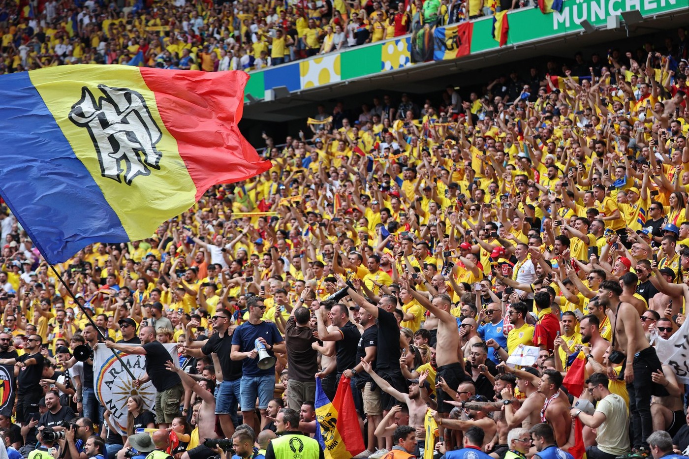 ”Cod galben de suporteri la Munchen”. Câți susținători ai României sunt așteptați la ora meciului cu Olanda