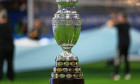 RECORD DATE NOT STATED Copa America USA 2024 Argentina vs Canada Trophy of Copa America during the game between Argentin