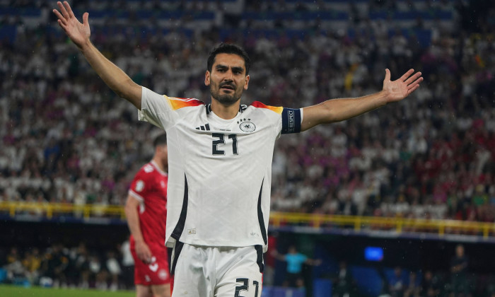 Nationalmannschaft, Fussball, UEFA Euro2024, EM 2024, Dortmund, Deutschland-Dänemark Ilkay Gündogan Deutschland, Aktion,