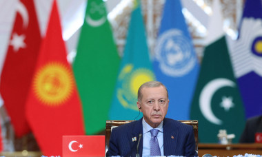 Turkish President Recep Tayyip Erdogan in Astana