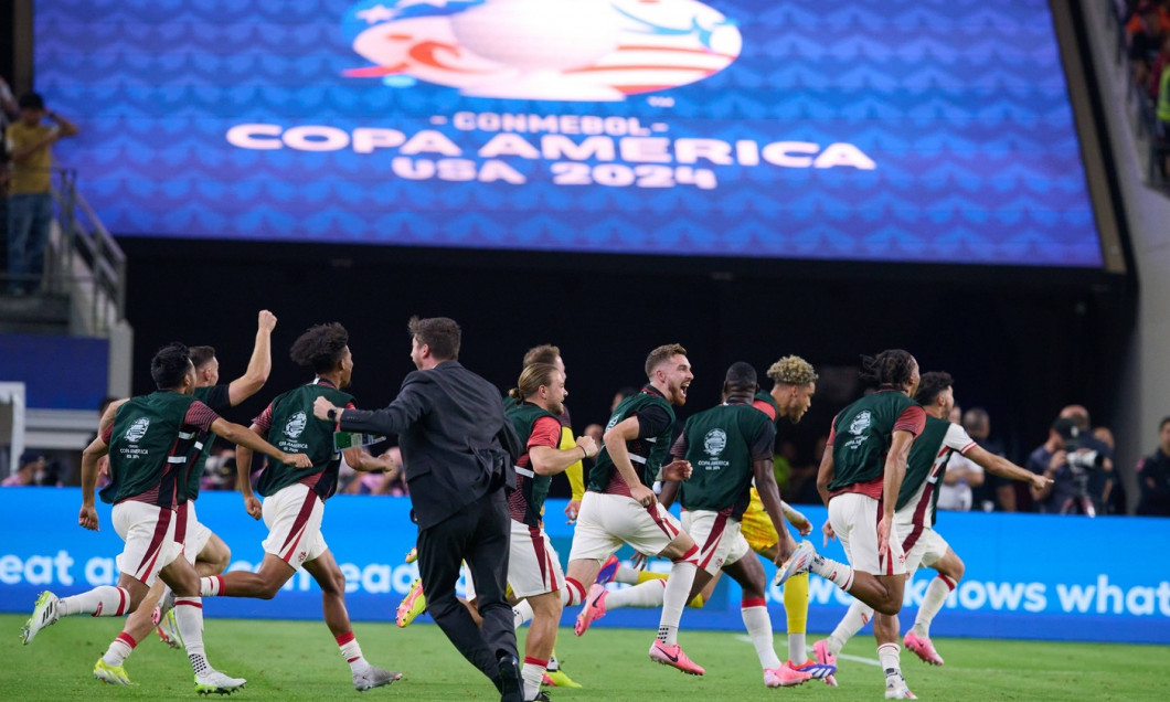 RECORD DATE NOT STATED Copa America USA 2024 Venezuela vs Canada - Quarter-final Players of Canada during the CONMEBOL C