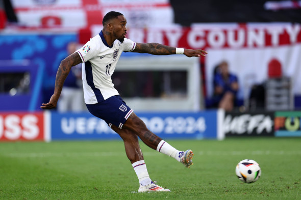 England vs Switzerland Ivan Toney of England in action during the UEFA EURO, EM, Europameisterschaft,Fussball 2024 quart
