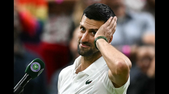 Novak Djokovic, după meciul cu Holger Rune / Foto: Profimedia