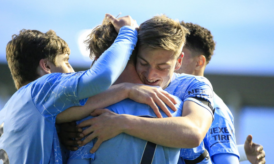 UK: Premier League 2 U23 Manchester City v Manchester United