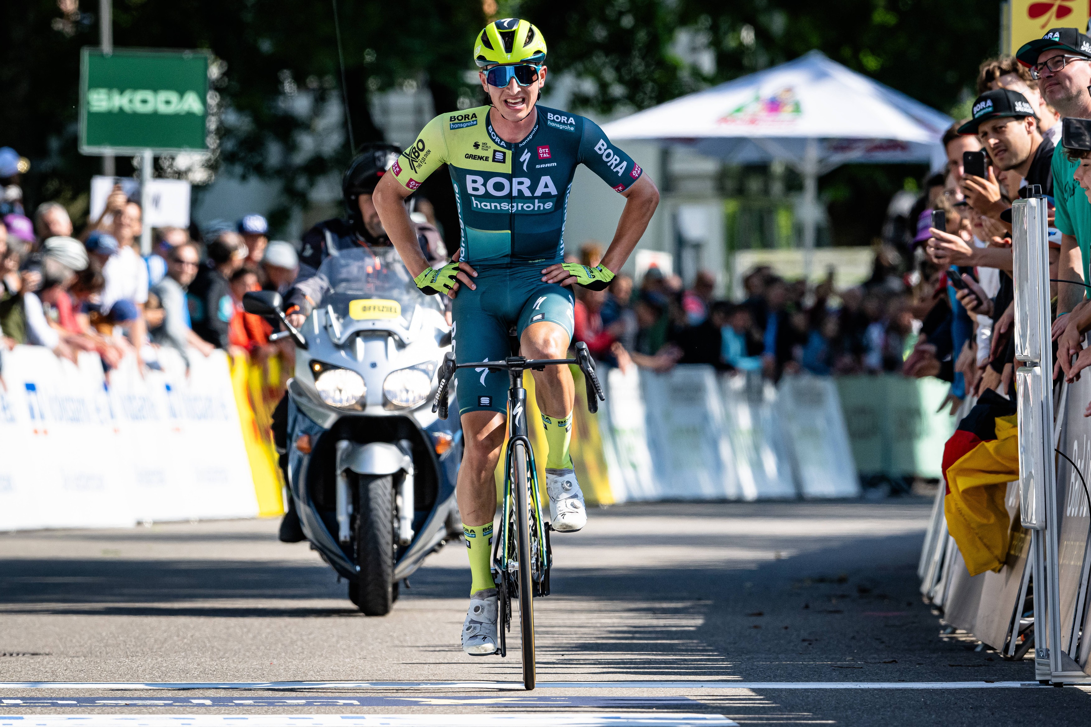 Germanul Florian Lipowitz a câştigat Turul Ciclist al Sibiului 2024