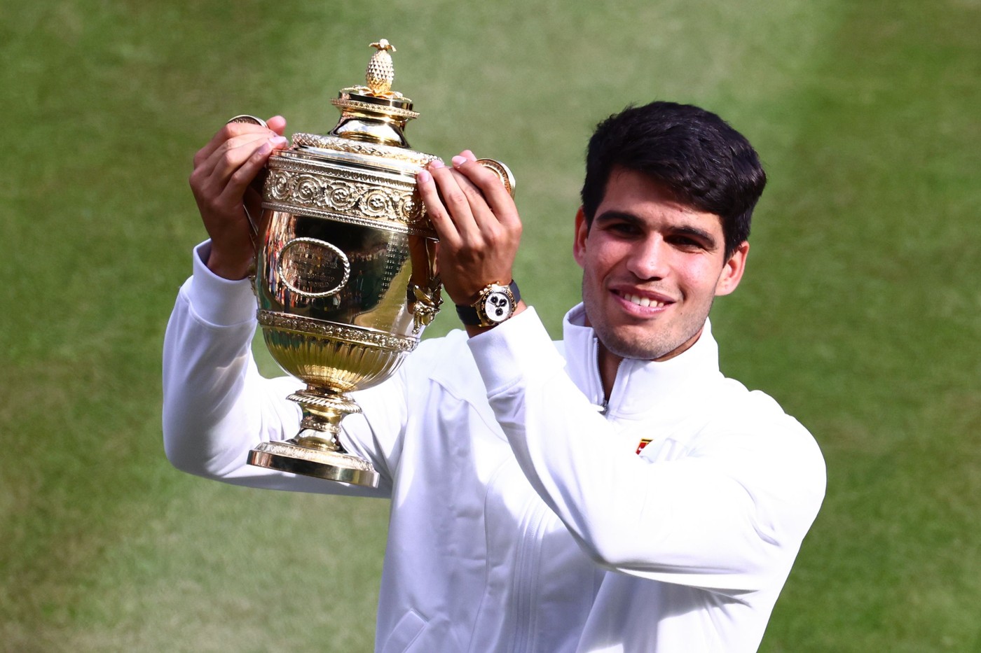 Discursul emoționant al lui Carlos Alcaraz, după ce a cucerit al doilea titlu consecutiv la Wimbledon