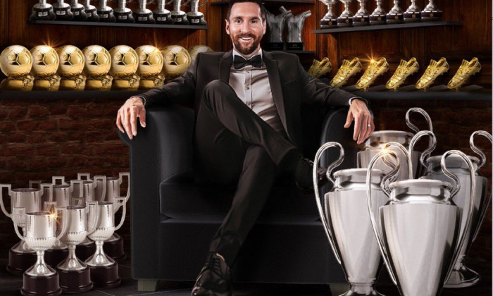 leo messi trofee