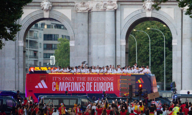 (SP)SPAIN MADRID FOOTBALL EURO 2024 SPANISH NATIONAL TEAM CELEBRATION