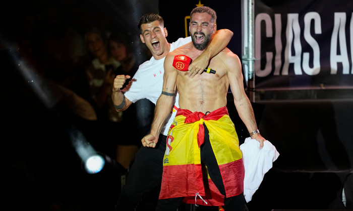 Celebration of Spain Team in Madrid as Euro 24 Champions - 16 Jul 2024