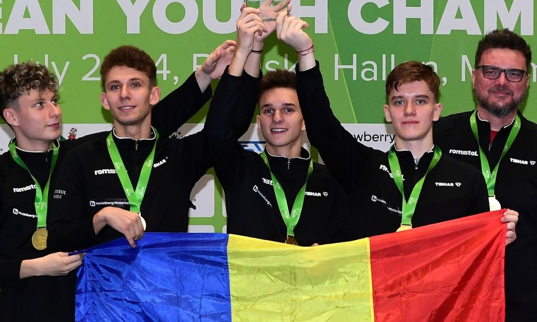 European Youth Table Tennis Championships at Baltiska Hallen in Malmo, Sweden.