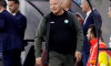 Budapest, Hungary. 15th May, 2024. Gyorgy Bognar, head coach of Paksi FC reacts during the Hungarian Cup Final match between Paksi FC and Ferencvarosi TC at Puskas Arena on May 15, 2024 in Budapest, Hungary. Credit: Laszlo Szirtesi/Alamy Live News