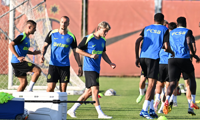 FOTBAL:ANTRENAMENT OFICIAL FCSB INAINTEA MECIULUI CU FC VIRTUS, PRELIMINARIILE CHAMPIONS LEAGUE (15.07.2024)