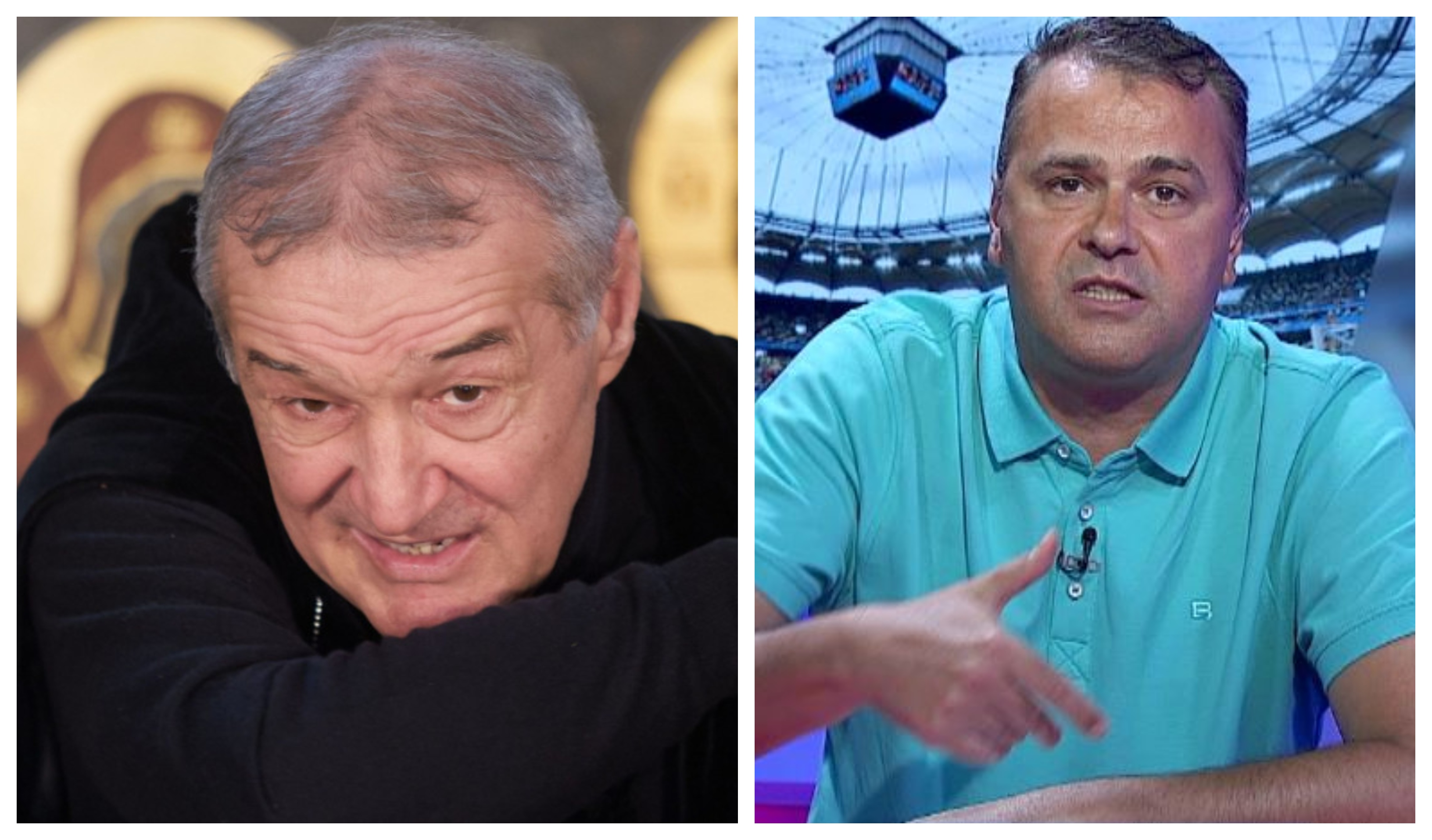 Gigi Becali, dialog nervos cu Vali Moraru în miez de noapte. ”E frumos ce faceți voi?” / ”Dumneata ai mintea întunecată”