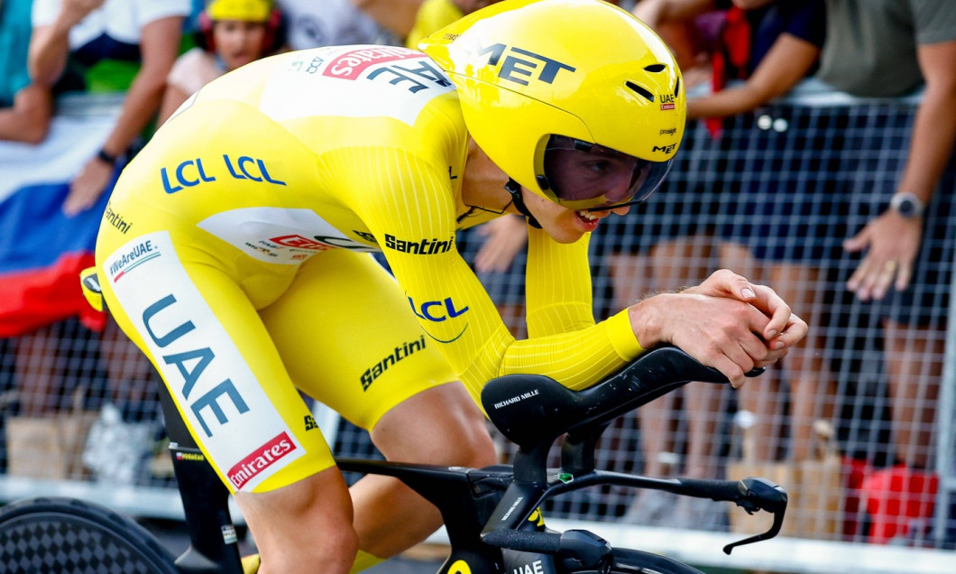 Tour de France 2024 - Stage 21 NICE, FRANCE - JULY 21 : Pogacar Tadej (SVN) of UAE Team Emirates during stage 21 of the