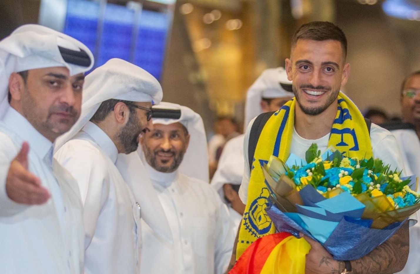 Joselu, primit ca un star la Al-Gharafa, în ziua în care Florinel Coman a debutat pentru arabi