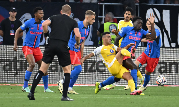 FOTBAL:FCSB-MACCABI TEL AVIV FC, PRELIMINARIILE LIGII CAMPIONILOR (123.07.2024)