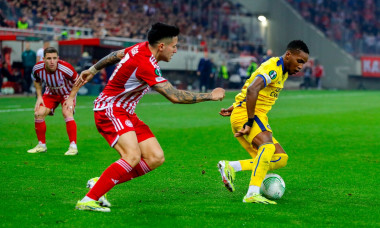 Olympiacos F.C. v Maccabi Tel Aviv UEFA Europa Conference League Felício Milson of Maccabi Tel Aviv during the UEFA Euro