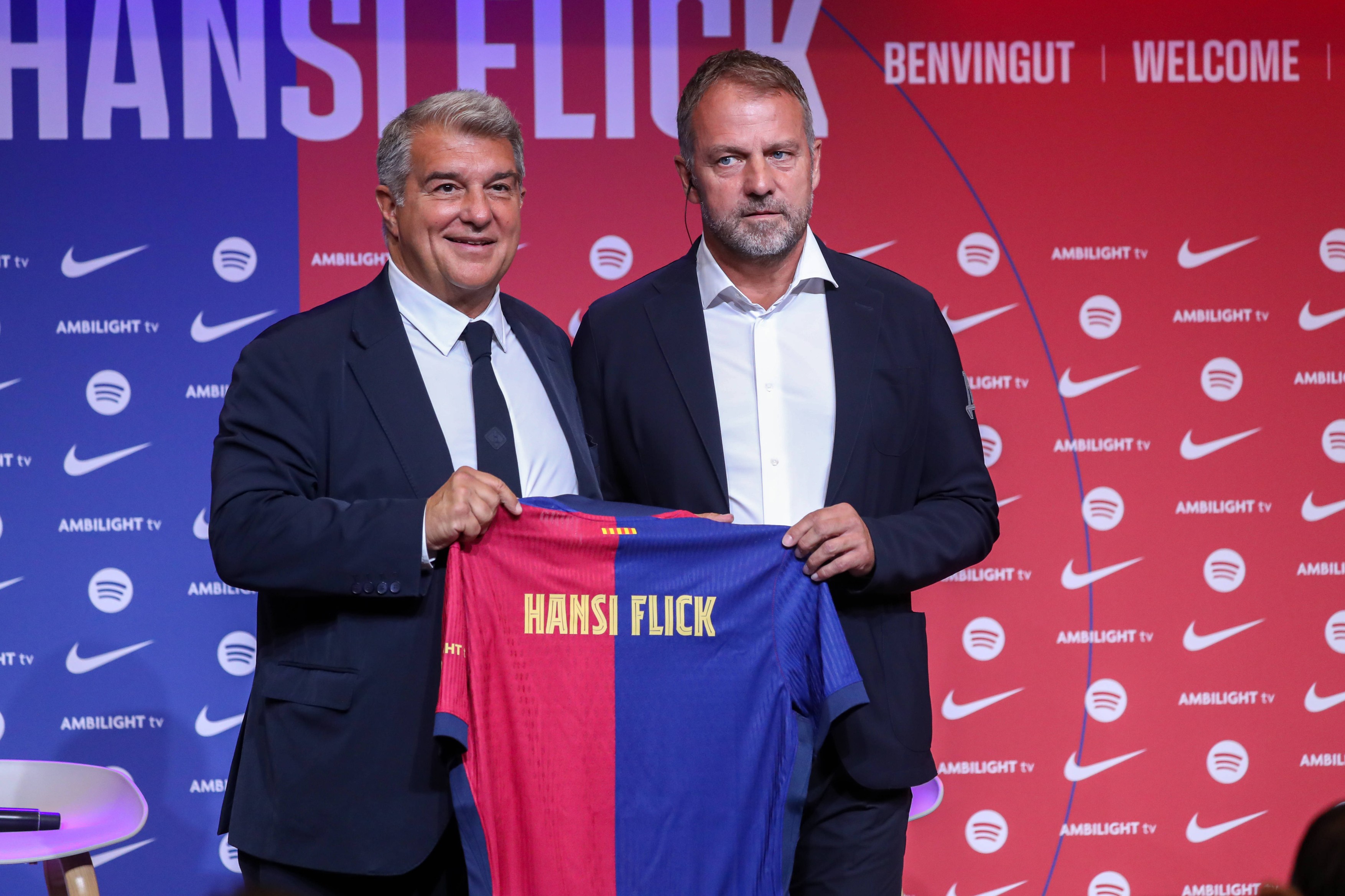Hansi Flick, după ce a fost prezentat oficial la Barcelona: ”Mi-am îndeplinit promisiunea față de mine”