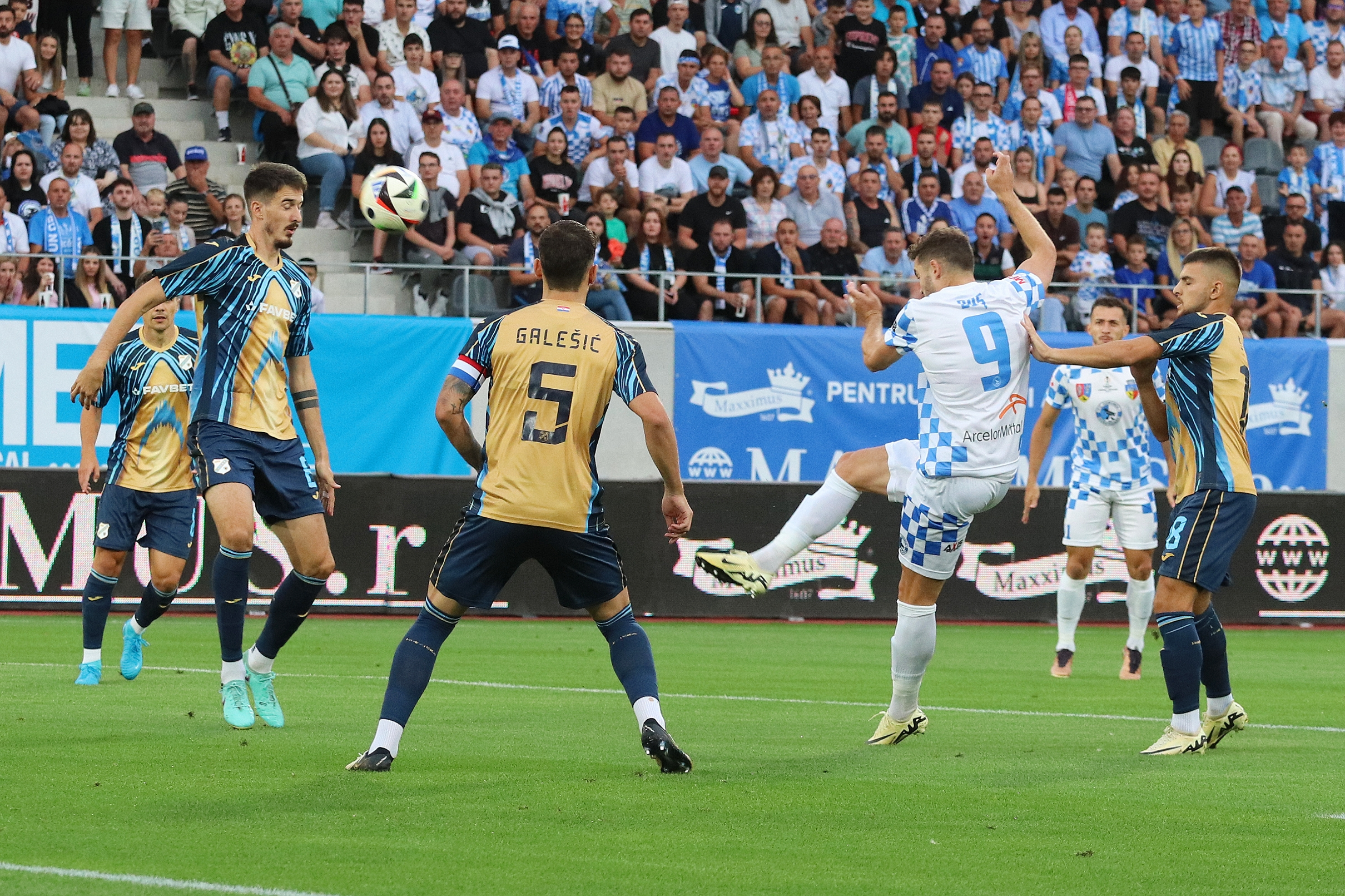 Corvinul - Rijeka 0-0, ACUM, Digi Sport 2. Hunedorenii au ratat două ocazii mari de a deschide scorul