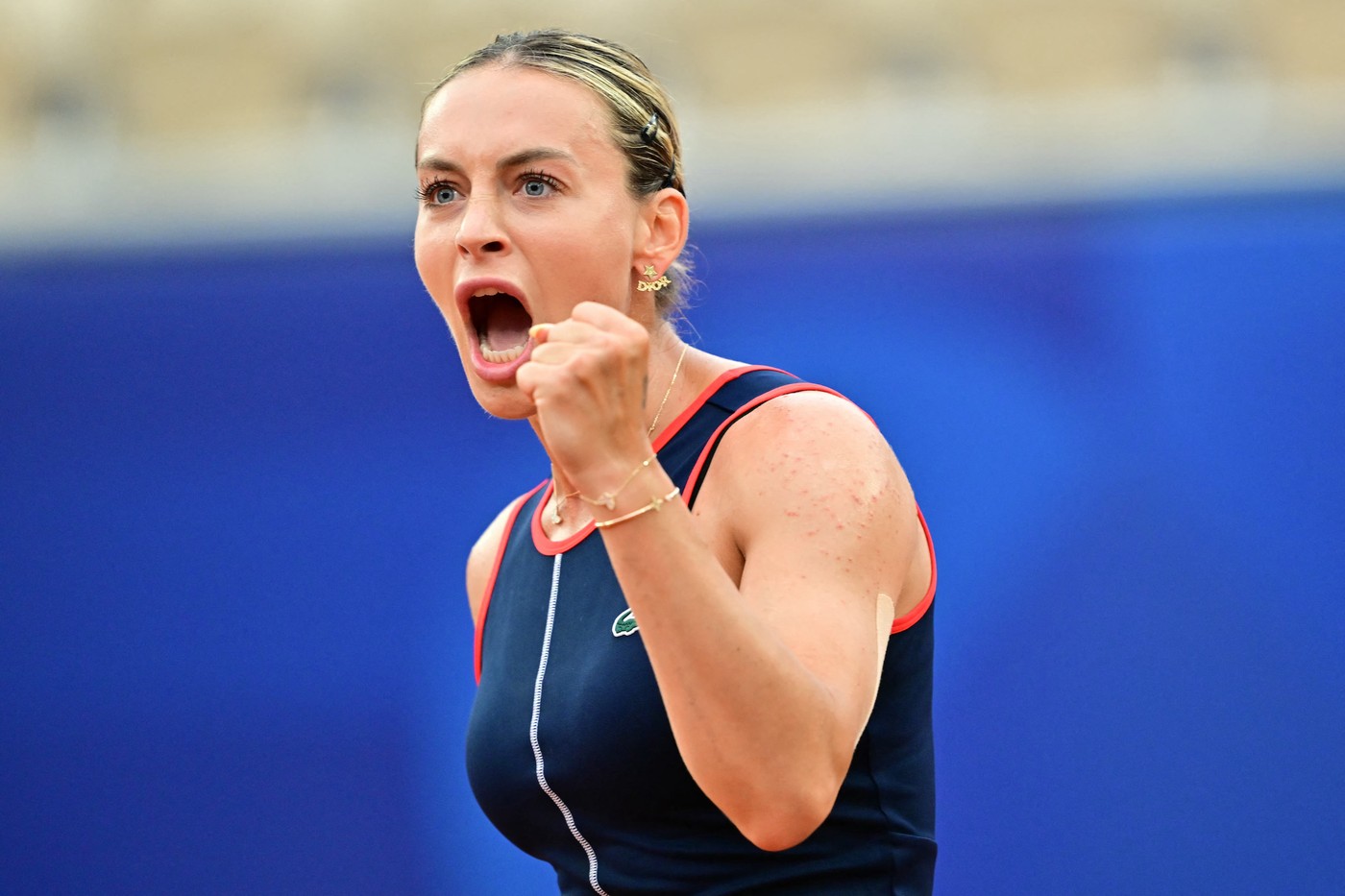 Cum l-a numit Ana Bogdan pe Klaus Iohannis, prezent în tribune la meciul ei de la Jocurile Olimpice