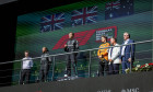 RUSSELL George (gbr), Mercedes AMG F1 Team W15, HAMILTON Lewis (gbr), Mercedes AMG F1 Team W15, PIASTRI Oscar (aus), McL