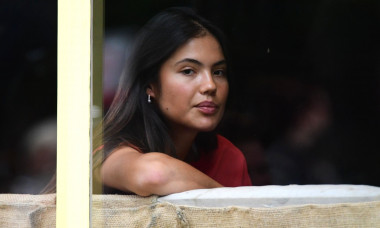 *EXCLUSIVE* WEB MUST CALL FOR PRICING - Fresh from her disappointment at the 2024 Wimbledon Tennis Championships, 21-year old Emma Raducanu enjoys a spot of lunch out with fellow tennis ace Fran Jones out in London.