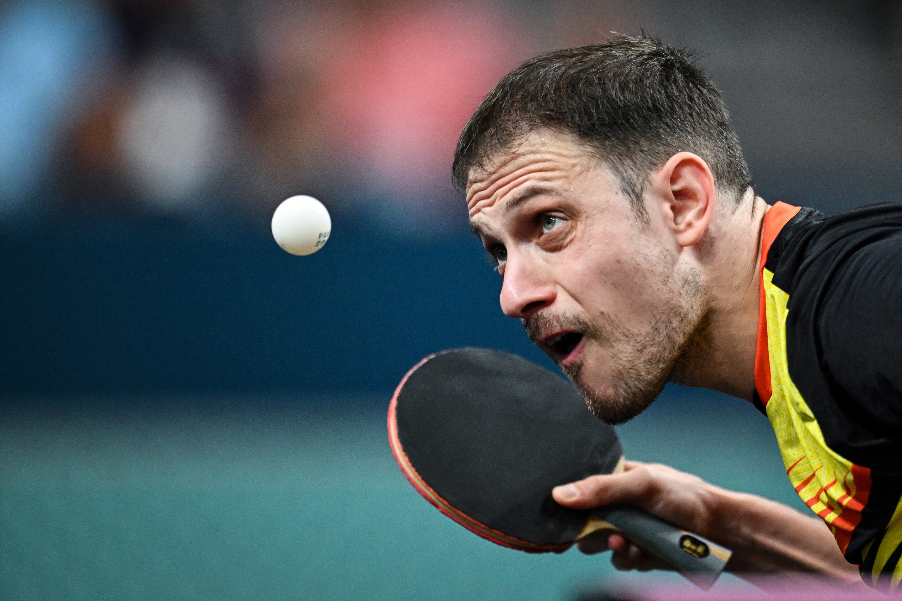 Ovidiu Ionescu a fost învins în primul tur la tenis de masă în proba de simplu, la Jocurile Olimpice