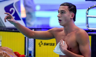 ROTTERDAM, NETHERLANDS - DECEMBER 2: Vlad-Stefan Stancu competing in the Men, 1500m Freestyle, Finals during the RQM Rotterdam Qualification Meet - Day 2 at Zwemcentrum Rotterdam on December 2, 2022 in Rotterdam, Netherlands (Photo by Jeroen Meuwsen/Orang