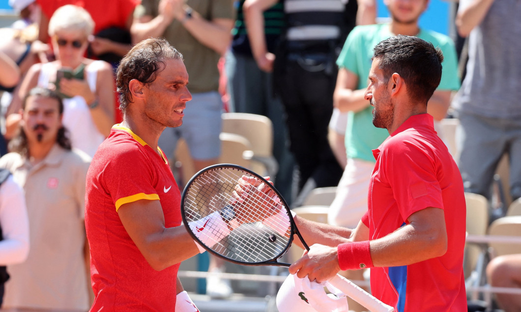 Novak Djokovic domine (6-1, 6-4) Rafael Nadal dans l'épreuve de tennis lors des Jeux Olympiques de Paris 2024 (JO) à Roland Garros