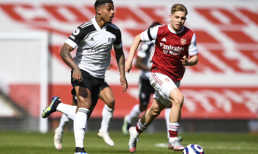 Arsenal v Fulham, Premier League, Football, The Emirates Stadium, London, UK - 18 Apr 2021