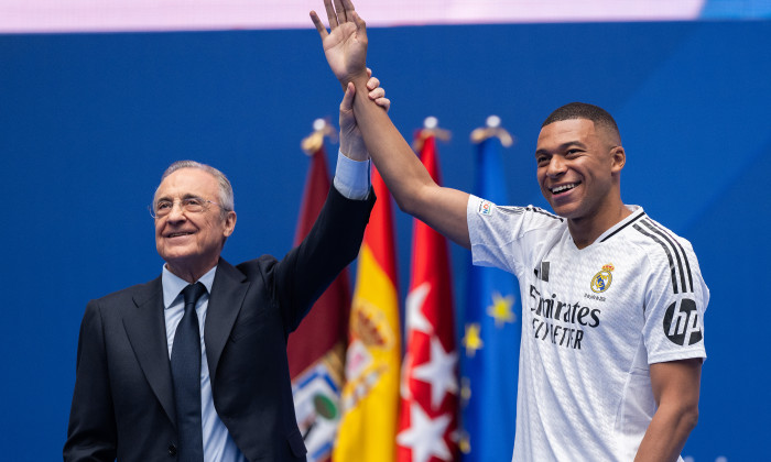 Real Madrid Unveils New Signing Kylian Mbappe