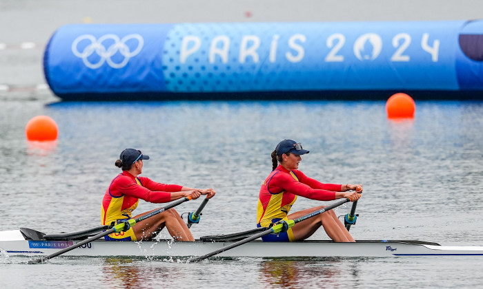 Rowing - Olympic Games Paris 2024 - Day 1, Vaires-Sur-Marne Nautical Stadium, Paris, France - 27 Jul 2024