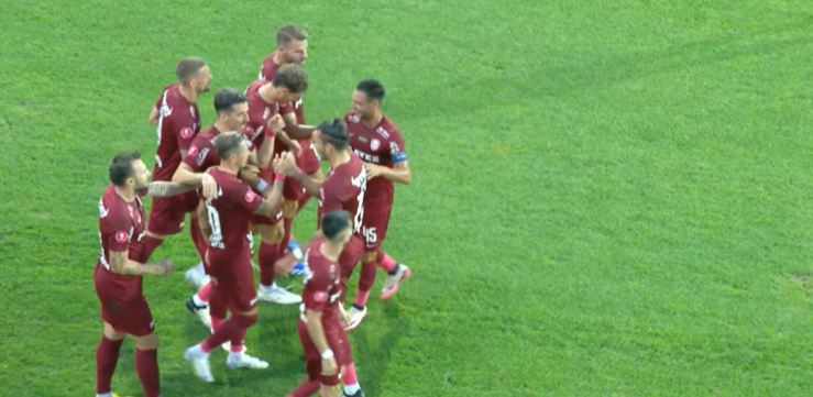 Neman Grodno - CFR Cluj 0-5. Ardelenii au făcut show și sunt în turul trei preliminar! Bîrligea, golul serii în Europa