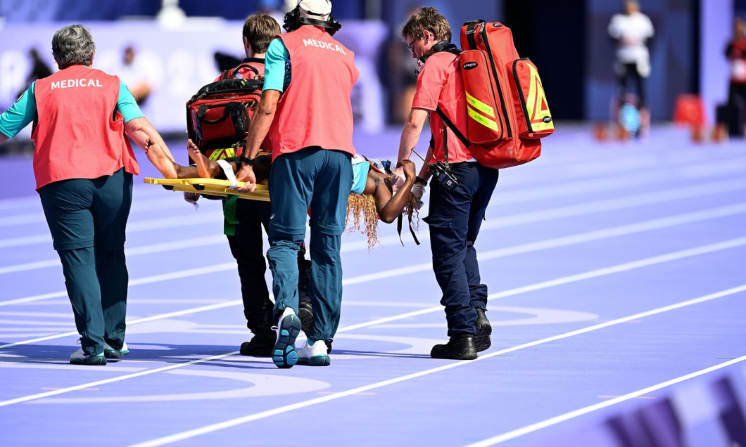 (PARIS2024) FRANCE PARIS OLY ATHLETICS 100M WOMEN