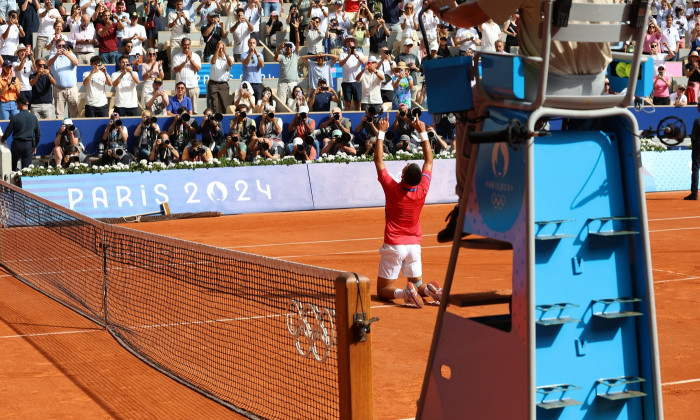 Paris 2024: Tennis, Ile-De-France, France - 04 Aug 2024