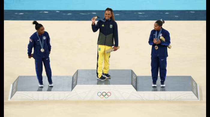 Jordan Chiles, la Jocurile Olimpice de la Paris / Foto: Getty Images