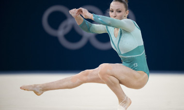 Paris 2024 - Gymnastics Floor Final, France - 05 Aug 2024