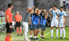 Croatia, Rijeka, 010824. Stadium Rujevica. Return match of the 2nd preliminary round of the UEFA European League HNK Rij