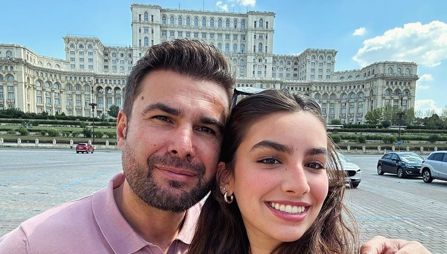 Surpriză pentru Adrian Mutu! Fiica sa a vizitat pentru prima dată România: ”Bine ai venit”