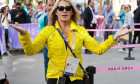 Nadia Comaneci is all smiles after the Gymnastics Final in Paris