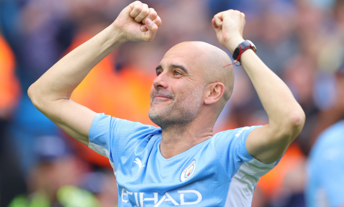 Borna atinsă de Pep Guardiola, după victoria lui City cu Fulham