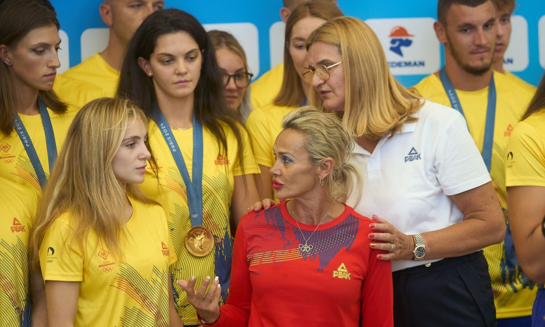 Sabrina Voinea arrival from the Olympic Games, Otopeni, Ilfov, Romania - 07 Aug 2024