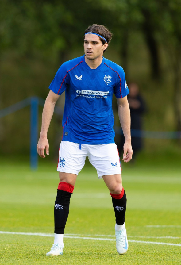 Rangers B v Derby County, Friendly football match, The Rangers Training Centre, Glasgow, Scotland, UK - 10 Aug 2024