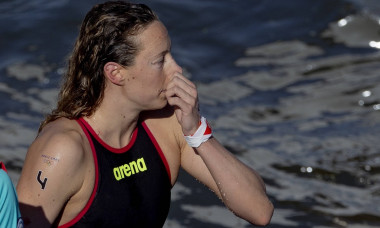 Leonie Beck, GER FRA, Olympische Spiele Paris 2024, Schwimmen Freiwasser, Frauen, 08.08.2024 FRA, Olympische Spiele Pari