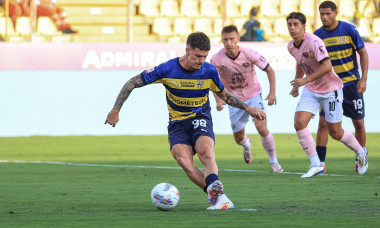 Italian football Coppa Italia match - Parma Calcio vs Palermo FC