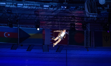 Tom Cruise - Ceremonie de Cloture - Closing Ceremony during the Olympic Games, Olympische Spiele, Olympia, OS Paris 2024