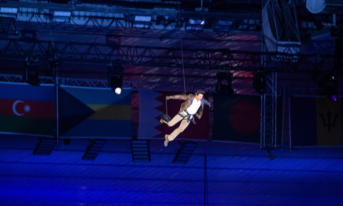 Tom Cruise - Ceremonie de Cloture - Closing Ceremony during the Olympic Games, Olympische Spiele, Olympia, OS Paris 2024