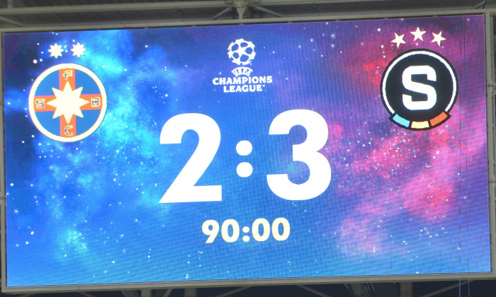 FOTBAL: FCSB - SPARTA PRAGA, PRELIMINARII UEFA CHAMPIONS LEAGUE (13.08.2024)