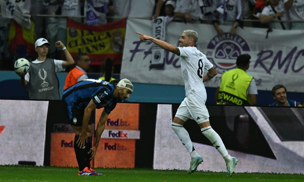 Soccer: Football : UEFA European SuperCup 2024 : Real Madrid 2-0 Atalanta