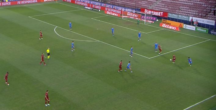 CFR Cluj - Maccabi Petah Tikva 0-0, ACUM, la Digi Sport 1. Ardelenii au cerut un penalty